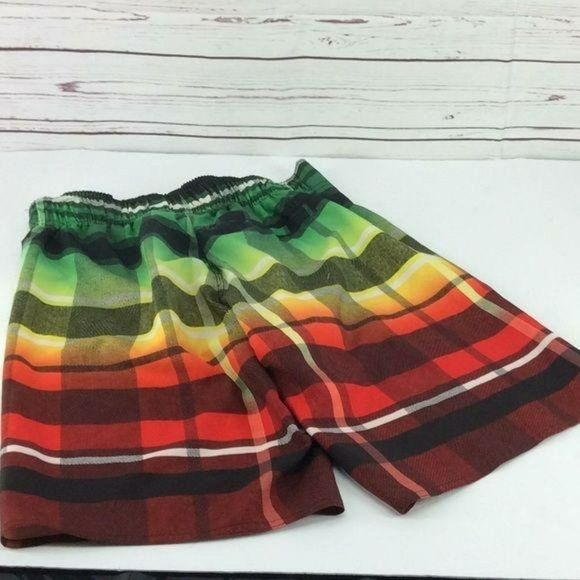 Hang Ten Multicolor Size Small Drawstring Swim Trunks - Picture 2 of 7